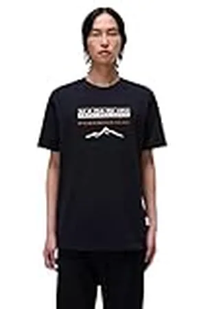 Napapijri Sanem kort ärm T-shirt svart storlek M, , M