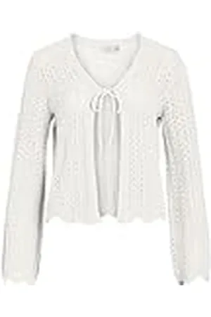 VILA Vinoi L/S String stickad kofta, , M