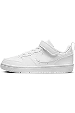 Nike Court Borough Low RECRAFT (PS), Sneaker, White/White-White, 33.5 EU, , 33.5 EU