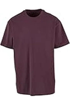 Build Your Brand T-shirt för män, tung oversize t-shirt, basic t-shirt för män, överdimensionerad passform, bomull, storlekar XS – 5XL, , S
