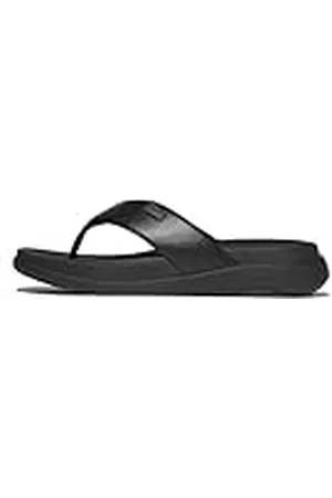 FitFlop F-Mode GO justerbar två-bar slides sandal, helsvart, 8 UK, , 42 EU