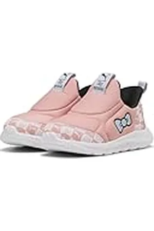 PUMA Baby Girls Fun Racer 2 SLIPTECH HK&FR INF sneakers, rosa frukt-kallt väder svart, 8 UK barn, Rosa frukt coolt väder svart, 8 UK Child