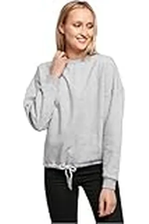 Build Your Brand Ladies Oversize Crewneck Damtröja