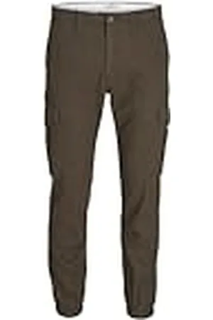 JACK & JONES Jpstmarco Jjjoe Cuffed Cargo Byxor, Wren, 33W x 32L, Wren, 33W / 32L