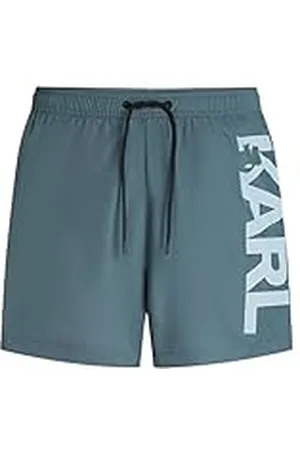 Karl Lagerfeld Board Shorts med Karl-logo, , L