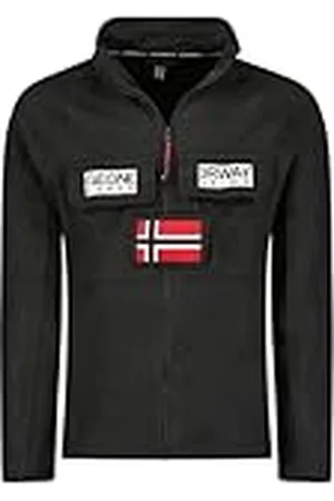 Geographical Norway Tantouna herr fz fin fleece varm dragkedja för herr - höst vinter vår varma herrjacka - långärmad mjuk päls komfort utomhus ( XL), , XL
