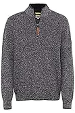 Camel Active Herr finstickad troyer av bomullsblandning, lila, S