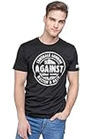 Lonsdale London Långärmad tröja för män t-shirt axelbandströja Against Racism, , M