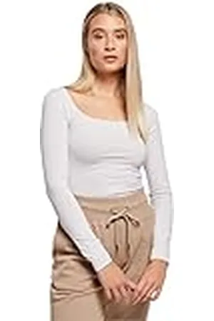 Urban classics Dam ekologisk långärmad tröja, , 5XL