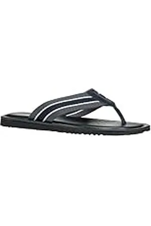 Geox Män U ERICE B Slide sandal, marinblå/mörkgrå 46 EU, , 46 EU