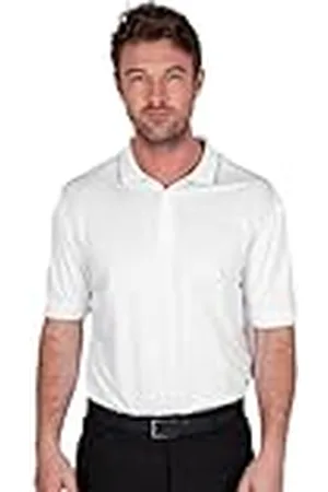 Island Green Herr 2023 IGTS1899 Back Yoke Detalj Golf Pikétröja, , XS