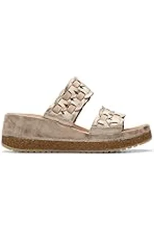 Clarks Premium dam Kassanda Mule Sandal, Metallic Combi, 5 UK, , 38 EU