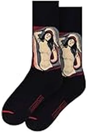MuseARTa Strumpor av bomull med målningen Madonna av konstnären Edvard Munch i storlek 40–46, EM-MA-06-40-46, , 40-46