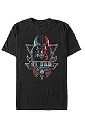 STAR WARS Unisex pappa ranking poäng ekologisk kortärmad t-shirt, , S, , S