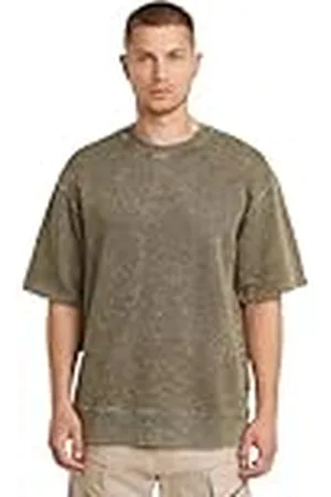 G-Star Herr Acid Wash Loose Sw Ss tröja, , XL