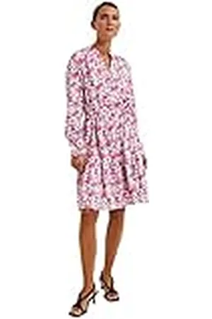 SELECTED Damer Slfmivi Ls Short AOP Dress B Noos klänning, , 34