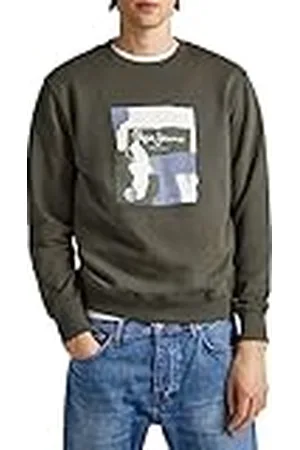 Pepe Jeans Herr Oldwive Crew Sweatshirt, , XS