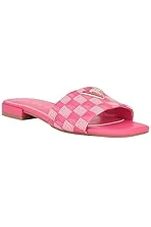 Guess Dam Tamed Flat Sandal, Fuschia Pink 660, 5 UK, , 38 EU