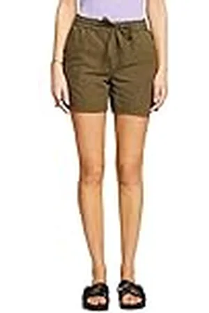 ESPRIT Dam 033EE1C308 shorts, 350/KHAKI grön, 32, , 32 SE