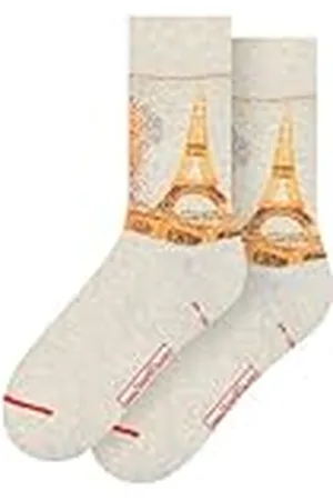 MuseARTa Strumpor av bomull med målningen Eiffel Tower av konstnären Georges Seurat i storlek 36–40, GS-ET-14–36–40, , 36-40
