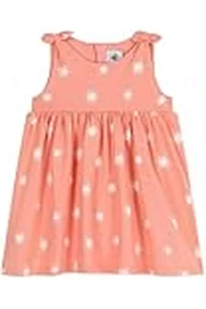 Petit Bateau Ärmlös klänning för flickor, , 6 månader