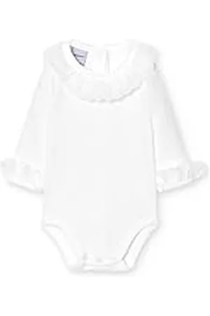 BABIDU | Spetshals Bodysuit Långärmad, , Storlek 9 Månader, , 9 månader