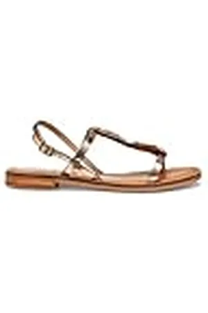 Geox Damer D MADDALUSIAC F Slide Sandal, ljust guld, 37,5 EU, , 37.5 EU