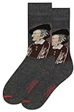 MuseARTa Strumpor av bomull med målningen Richard Wagner konstnären Franz Seraph av Lenbach i storlek 40–46, FL-RW-08-40-46, , 40-46