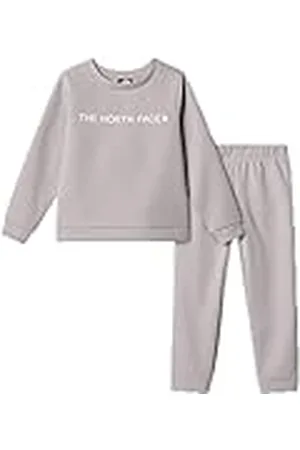 The North Face NF0A89H31OA Unisex Barn Poly Tracksuit Set Månsten Storlek 5, , 60