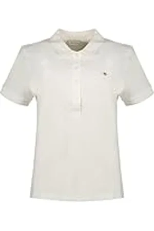GANT Slim Sheild Cap Sleeve Pique Polo, , S