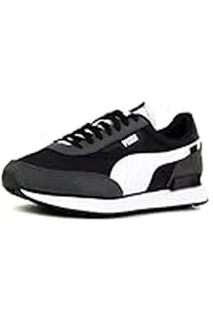 PUMA Future Rider Play On, unisex-sneakers för vuxna, Svart mörk skugga, 42.5 EU
