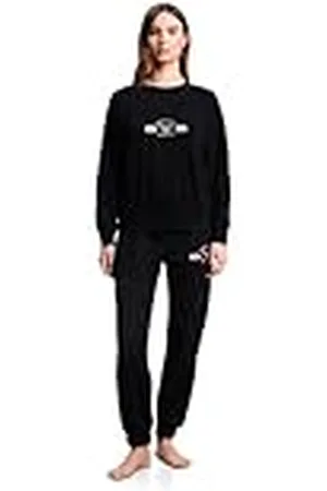 Emporio Armani Dam lätt frotté träningsoverall set L, , L