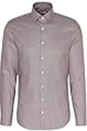 Seidensticker Silkesdekal herr business skjorta – slim fit – lätt att stryka – Kent krage – långärmad – 100% bomull, , 39