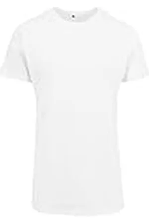 Build Your Brand Formad Long Tee Kortärmad T-shirt för män, , XS