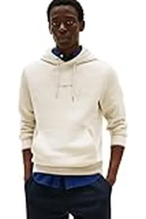 Tommy Hilfiger TOMMY LOGO TIPPED HOODY MW0MW32673 pullover huvtröja, , L, , L