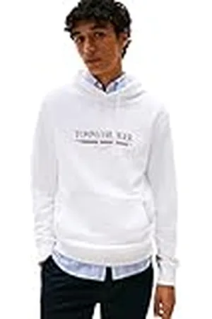 Tommy Hilfiger Herr varumärke älskar HILFIGER huvtröja MW0MW40534 pullover huvtröja, , XS, , XS