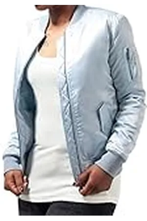 Urban classics Dam damer satin bomberjacka, , S