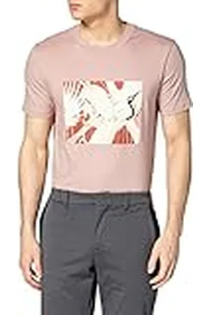 HUGO BOSS Herr Liem4-10 smala passform shorts av stretchjersey med bältesöglor, , 44 SE