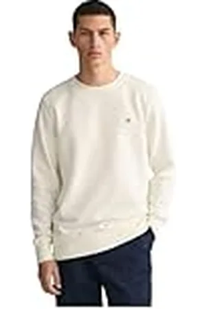 GANT Reg Shield C Neck Sweat Sweatshirt för män, , 3XL