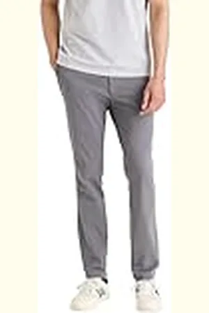Dockers Herr Go Active Flex Chino smala byxor, grå bilpark, 29 W, , 29W