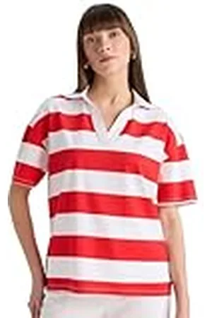 DeFacto Dampikétröja, kortärmad – pikétröja, t-shirts för kvinnor, kläder, skjortor, , XXL