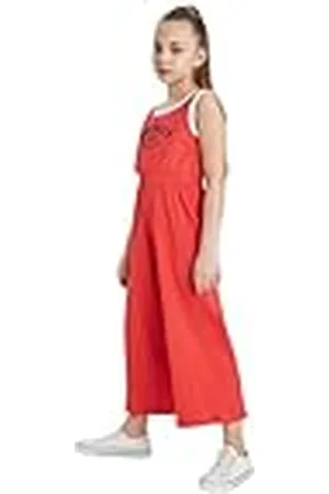 DeFacto Hängselbyxor jumpsuit för tonårsflickor – barnklänningar, , 9-10 År