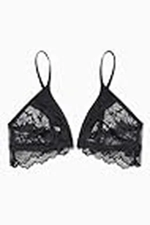 Emporio Armani Kvinna evig spets triangel BH svart L, , L
