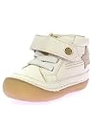 Kickers Unisex pojke Kinder SOKISTIC Stövla, vit stjärntopp, 22 EU, , 22 EU