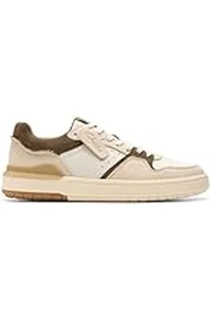 Clarks Herr Courtlite2 Lo sneakers, Dark Olive Combi, 8 UK, , 42 EU