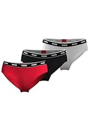 HUGO BOSS Triplet Brief Stripe Breve, Open Diverse 968, 3XL för kvinnor, , 3XL