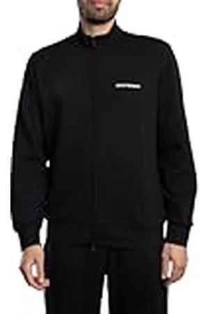 Emporio Armani Man Ikonisk Piquet hel dragkedja sweatshirt L, , L