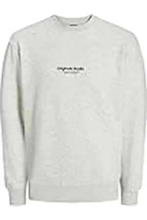 JACK & JONES Sweatshirt för män crew neck, , XS
