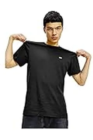 Tommy Hilfiger Herr TJM Classic Jersey C Neck S/S stickade toppar, , XS