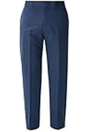 QS by s.Oliver Slim Fit: Kostymbyxor med stretchkomfort, , 90